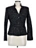Lafayette 148 New York Tweed Black Blazer Size 6 - photo 1