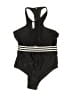 Unbranded Stripes Black One Piece Swimsuit Size M - photo 1