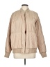 Zella 100% Polyester Solid Tan Brown Jacket Size L - photo 1