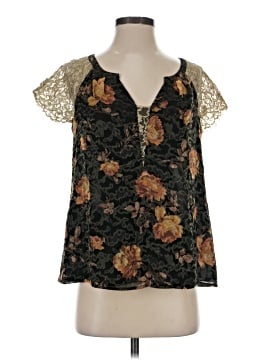 Hd In Paris Short Sleeve Silk Top