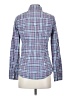 J.Crew 100% Cotton Checkered-gingham Purple Long Sleeve Button-Down Shirt Size 4 - photo 2