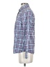 J.Crew 100% Cotton Checkered-gingham Purple Long Sleeve Button-Down Shirt Size 4 - photo 5
