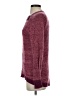 Lole Tweed Burgundy Pink Pullover Sweater Size S - photo 5