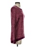 Lole Tweed Burgundy Pink Pullover Sweater Size S - photo 4