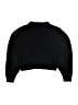 H&M 100% Polyester Solid Black Pullover Sweater Size 12 - 14 - photo 2