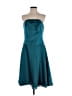 Alfred Angelo Teal Cocktail Dress Size M (estimated) - photo 1