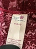 Secret Treasures Print Burgundy Active Pants Size M - photo 7