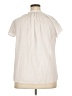 Unbranded Ivory Short Sleeve Blouse Size XL - photo 2