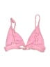 Assorted Brands Solid Pink Swimsuit Top Size M - photo 2