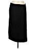 Boston Proper Solid Black Formal Skirt Size 12 - photo 1