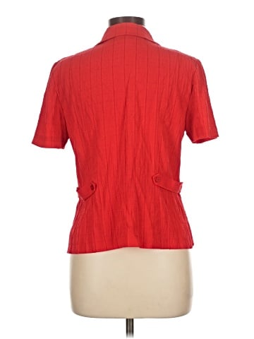 Sag Harbor Short Sleeve Blouse (view 2)