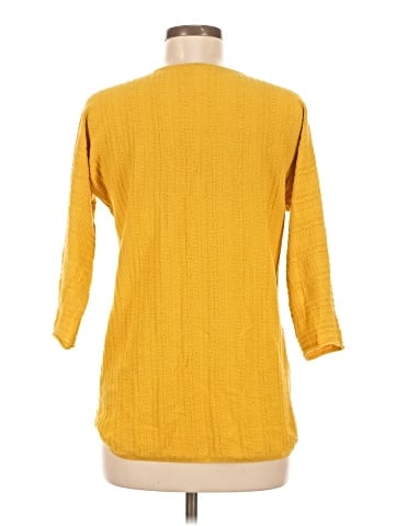 Damask 3/4 Sleeve Blouse (view 2)