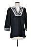 Talbots Solid Black 3/4 Sleeve Blouse Size S - photo 1