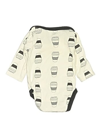 Monica + Andy Long Sleeve Onesie (view 2)