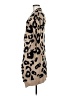 Hipster Row Animal Print Tan Cardigan Size M - photo 5