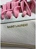 Saint Laurent White Ivory Canvas Andy Sneakers Size EU 36 - photo 5