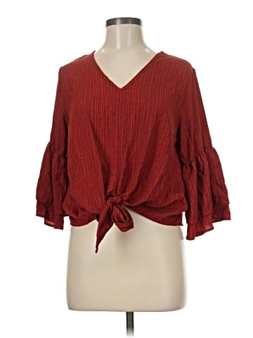 KLD Signature 3/4 Sleeve Blouse (view 1)