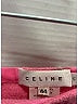 Celine for  Finition Main Solid Pink Wool Skirt Size EU 44 / US 14 - photo 3