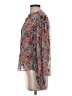 Veronica Beard Floral Red Long Sleeve Blouse Size 0 - photo 5
