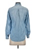 Old Navy 100% Cotton Blue Long Sleeve Button-Down Shirt Size XS - photo 2