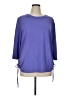 Unbranded Purple 3/4 Sleeve Top Size XL (estimated) - photo 1