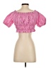 Zara Pink Short Sleeve Blouse Size S - photo 2