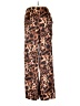 Evolutionary 100% Polyester Animal Print Brown Casual Pants Size S - photo 1