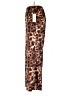 Evolutionary 100% Polyester Animal Print Brown Casual Pants Size S - photo 5