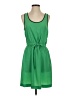 Gap 100% Polyester Solid Green Casual Dress Size XS - photo 1