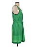 Gap 100% Polyester Solid Green Casual Dress Size XS - photo 4