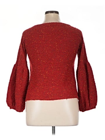 Blue Tassel Pullover Sweater (view 2)
