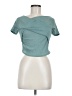 Shein Teal Short Sleeve Top Size M - photo 1
