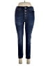Express Solid Blue Jeans Size 10R - photo 1