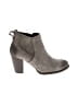 Ugg 100% Leather Gray Ankle Boots Size 8 1/2 - photo 1