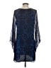 Lavender Brown Blue Cocktail Dress Size S - photo 2