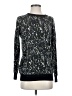 DKNY Black Long Sleeve Silk Top Size P (petite) - photo 1