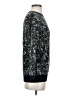 DKNY Black Long Sleeve Silk Top Size P (petite) - photo 4