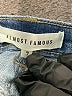 Almost Famous Blue Denim Shorts Size 7 - photo 3