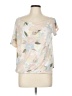 Torrid Floral Ivory Short Sleeve T-Shirt Size Med Plus (00) - photo 1