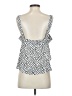 XIX Palms 100% Rayon Ivory Sleeveless Blouse Size Sm (2) - photo 2