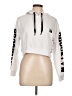 Charlotte Russe 100% Polyester White Pullover Hoodie Size L - photo 1
