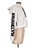 Charlotte Russe 100% Polyester White Pullover Hoodie Size L - photo 4