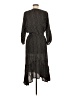 Auguste Chevron-herringbone Black Casual Dress Size 6 - photo 2