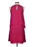 Ann Taylor 100% Polyester Solid Pink Casual Dress Size XS - photo 2