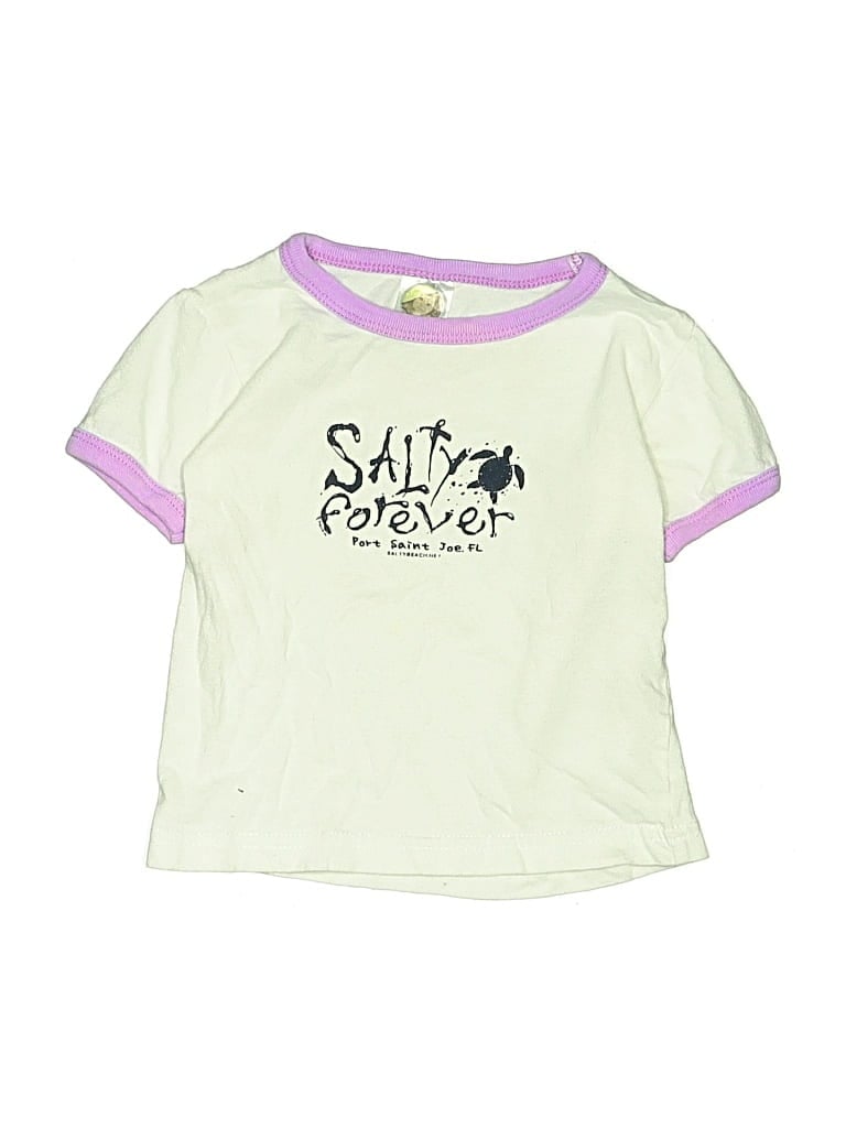 Pre-owned Jasper Babies' Short Sleeve T-shirt In White