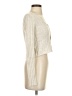 Happily Grey Color Block Tan Cardigan Size S - photo 4