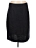 Theory Solid Black Formal Skirt Size 12 - photo 1