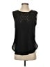 Banana Republic 100% Polyester Black Sleeveless Blouse Size S - photo 1