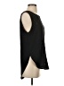 Banana Republic 100% Polyester Black Sleeveless Blouse Size S - photo 4
