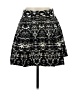 J.Crew 100% Polyester Graphic Black Casual Skirt Size 2 - photo 1